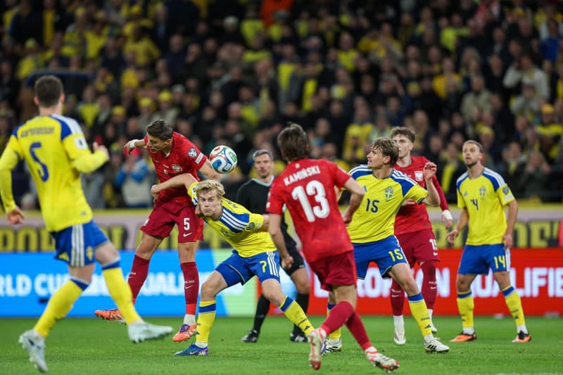 Football. FIFA World Cup Qualifiers. Sweden - Poland. 31.03.2026