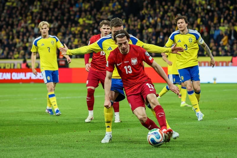 Football. FIFA World Cup Qualifiers. Sweden - Poland. 31.03.2026