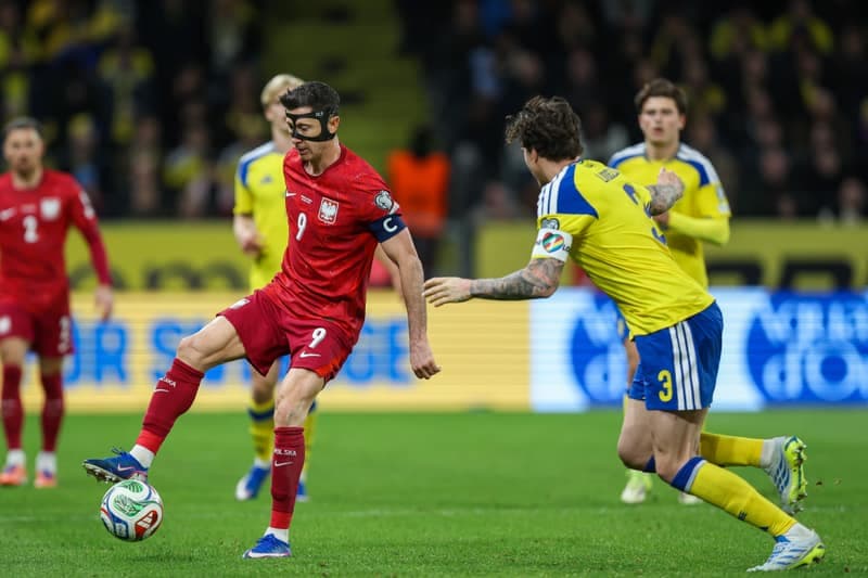 Football. FIFA World Cup Qualifiers. Sweden - Poland. 31.03.2026