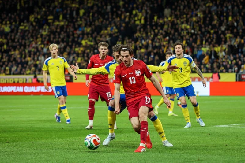 Football. FIFA World Cup Qualifiers. Sweden - Poland. 31.03.2026