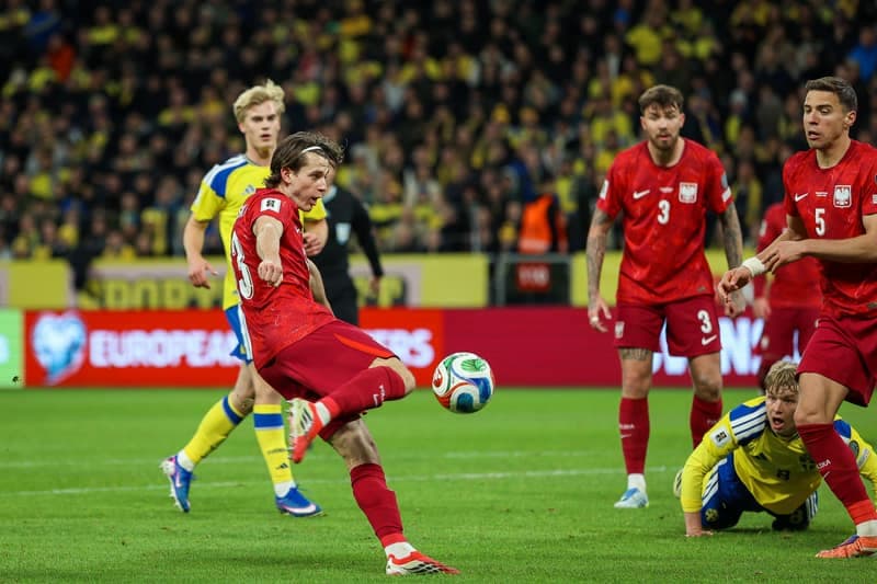 Football. FIFA World Cup Qualifiers. Sweden - Poland. 31.03.2026