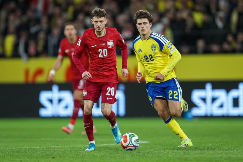 Football. FIFA World Cup Qualifiers. Sweden - Poland. 31.03.2026