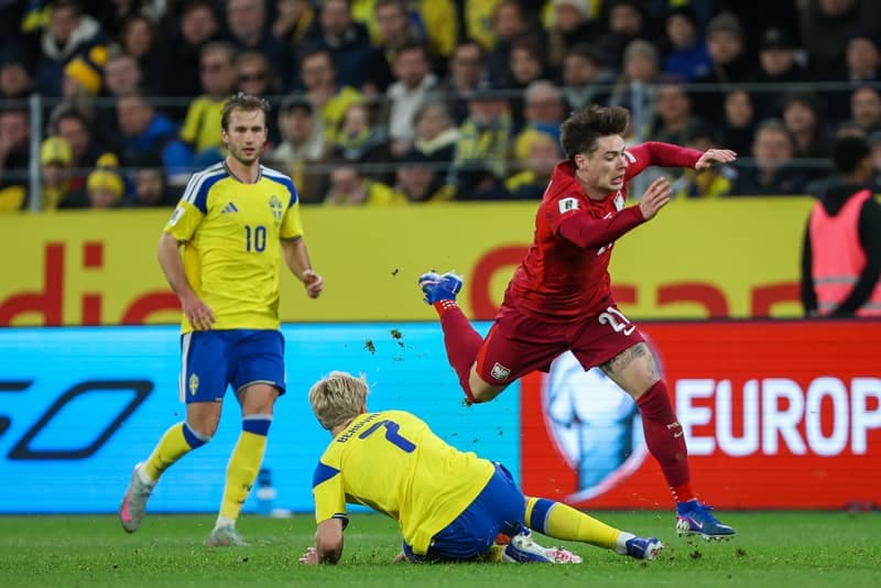 Football. FIFA World Cup Qualifiers. Sweden - Poland. 31.03.2026