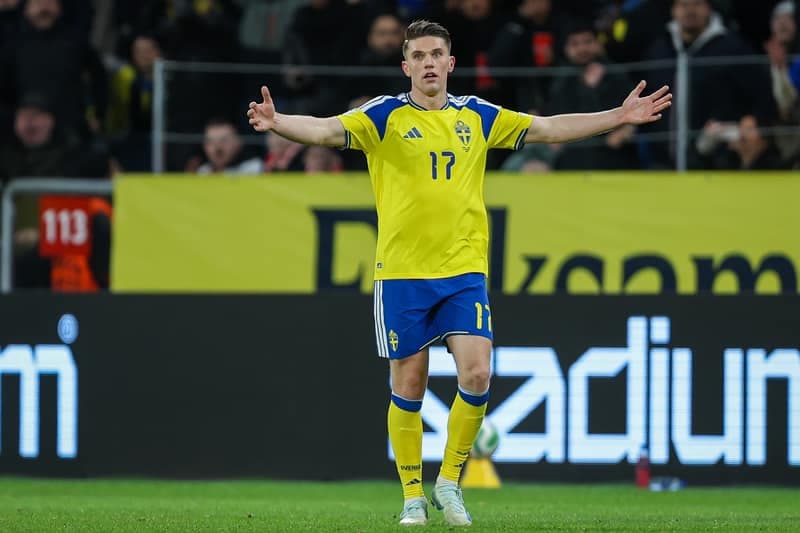 Football. FIFA World Cup Qualifiers. Sweden - Poland. 31.03.2026