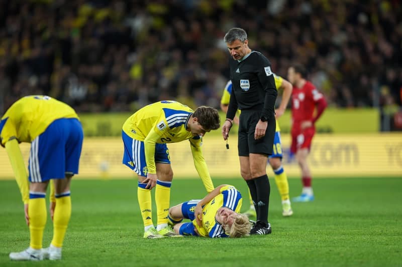 Football. FIFA World Cup Qualifiers. Sweden - Poland. 31.03.2026
