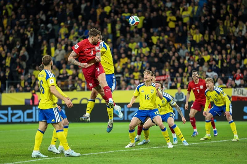 Football. FIFA World Cup Qualifiers. Sweden - Poland. 31.03.2026