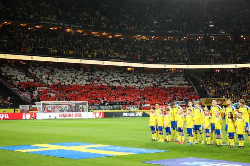 Football. FIFA World Cup Qualifiers. Sweden - Poland. 31.03.2026