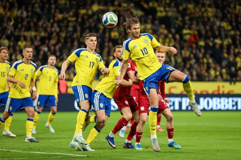 Football. FIFA World Cup Qualifiers. Sweden - Poland. 31.03.2026