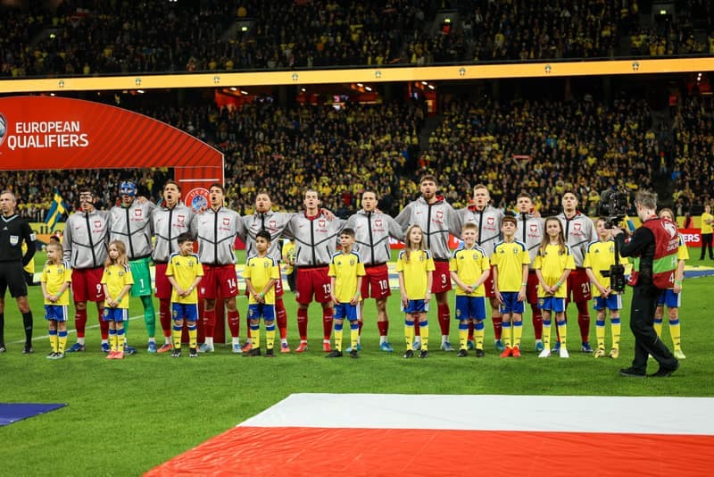 Football. FIFA World Cup Qualifiers. Sweden - Poland. 31.03.2026