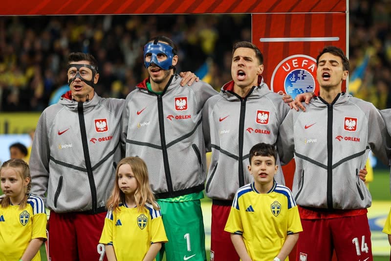 Football. FIFA World Cup Qualifiers. Sweden - Poland. 31.03.2026