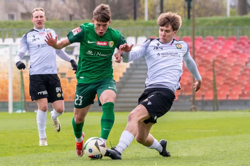 Football. III Liga. Slask II Wroclaw - Podlesianka Katowice. 06.04.2025