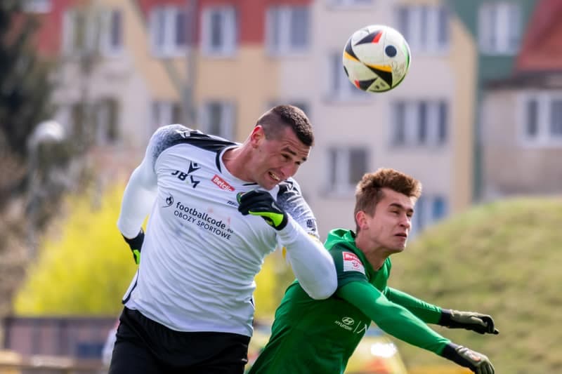 Football. III Liga. Slask II Wroclaw - Podlesianka Katowice. 06.04.2025