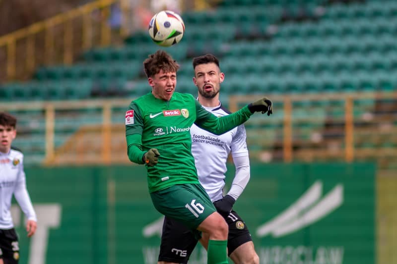 Football. III Liga. Slask II Wroclaw - Podlesianka Katowice. 06.04.2025