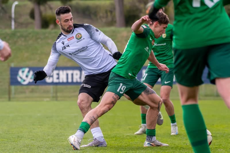 Football. III Liga. Slask II Wroclaw - Podlesianka Katowice. 06.04.2025