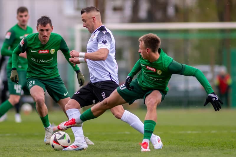 Football. III Liga. Slask II Wroclaw - Podlesianka Katowice. 06.04.2025