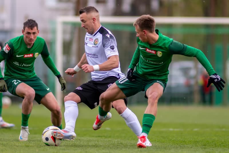 Football. III Liga. Slask II Wroclaw - Podlesianka Katowice. 06.04.2025