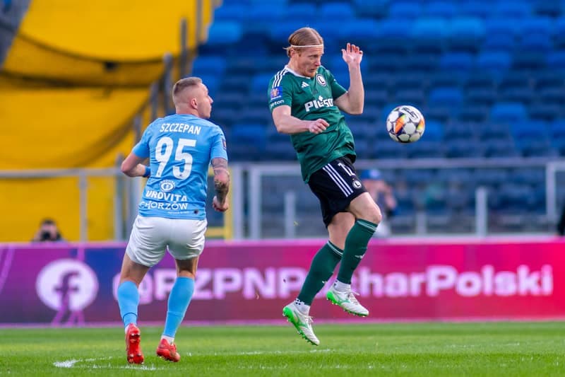 Football. Polish Cup Semi-Final. Ruch Chorzow - Legia Warsaw. 02.04.2025