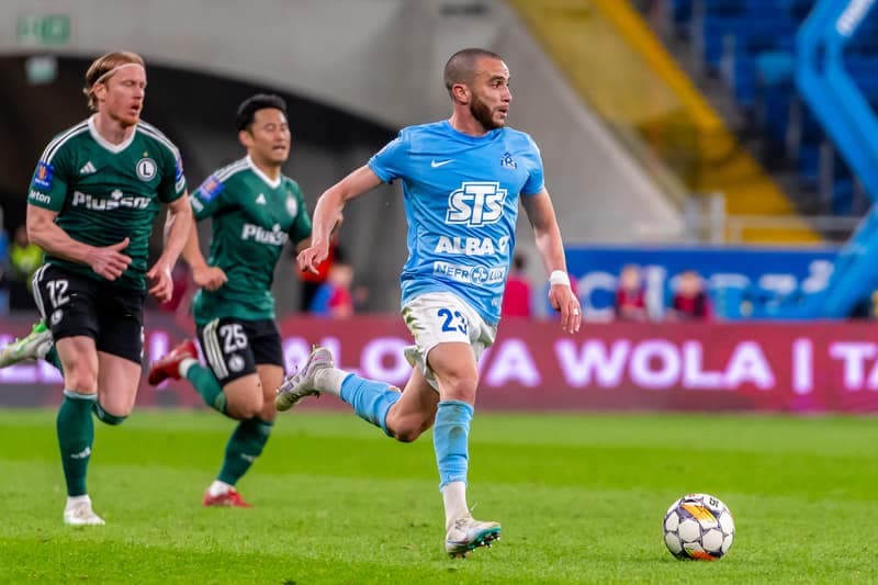 Football. Polish Cup Semi-Final. Ruch Chorzow - Legia Warsaw. 02.04.2025