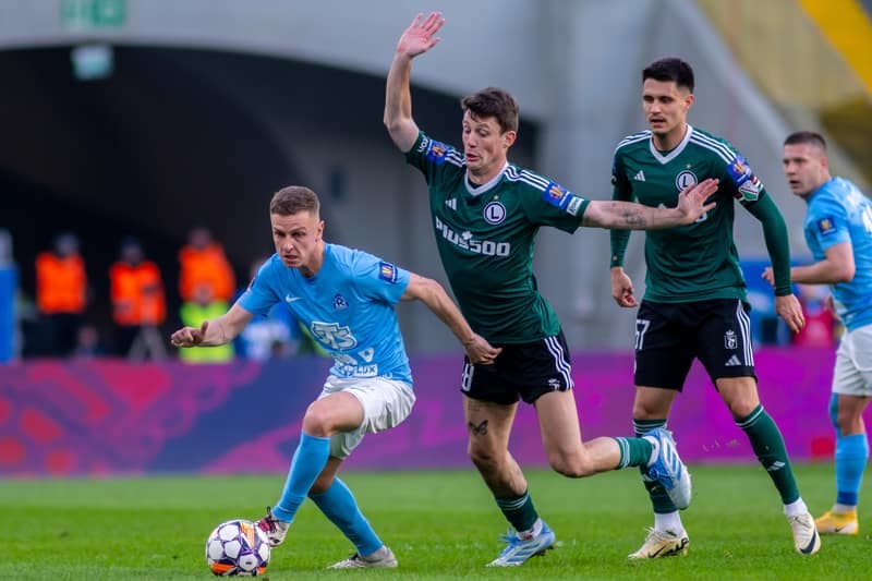 Football. Polish Cup Semi-Final. Ruch Chorzow - Legia Warsaw. 02.04.2025