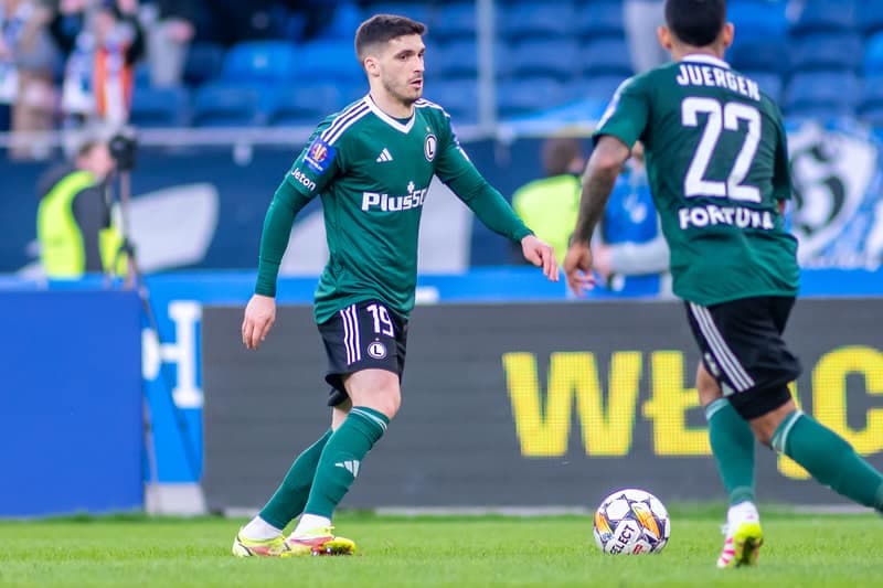 Football. Polish Cup Semi-Final. Ruch Chorzow - Legia Warsaw. 02.04.2025
