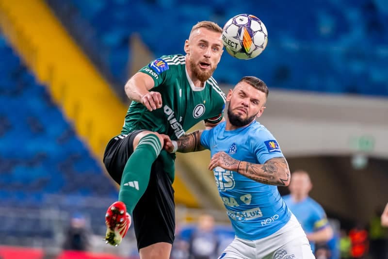 Football. Polish Cup Semi-Final. Ruch Chorzow - Legia Warsaw. 02.04.2025
