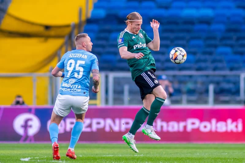 Football. Polish Cup Semi-Final. Ruch Chorzow - Legia Warsaw. 02.04.2025