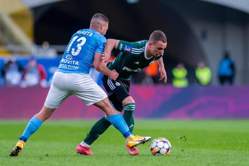 Football. Polish Cup Semi-Final. Ruch Chorzow - Legia Warsaw. 02.04.2025
