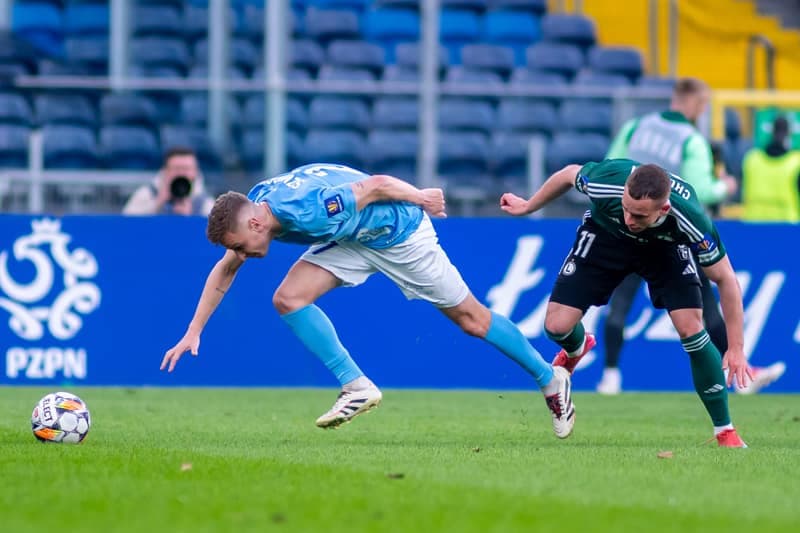 Football. Polish Cup Semi-Final. Ruch Chorzow - Legia Warsaw. 02.04.2025
