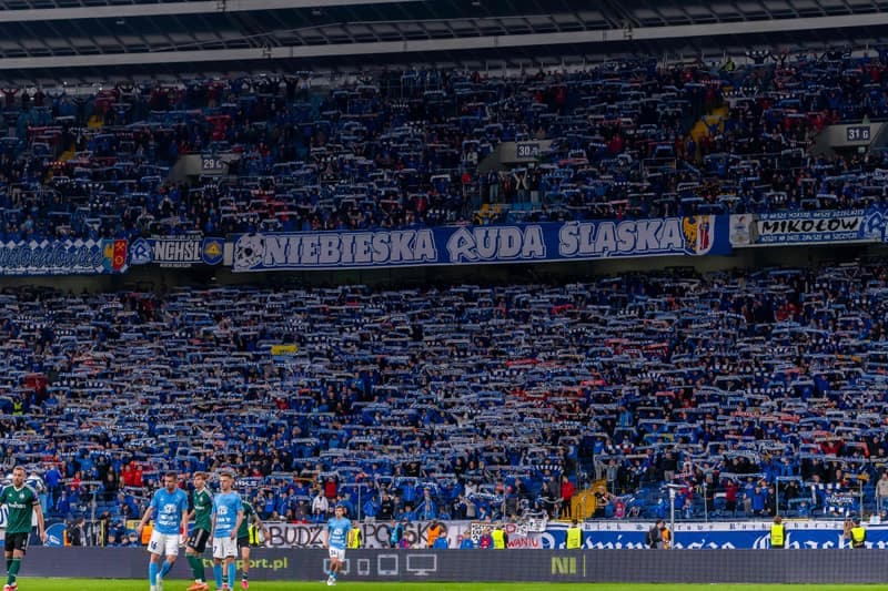 Football. Polish Cup Semi-Final. Ruch Chorzow - Legia Warsaw. 02.04.2025