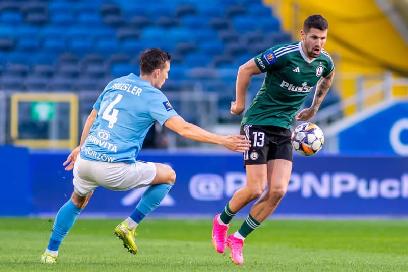 Football. Polish Cup Semi-Final. Ruch Chorzow - Legia Warsaw. 02.04.2025