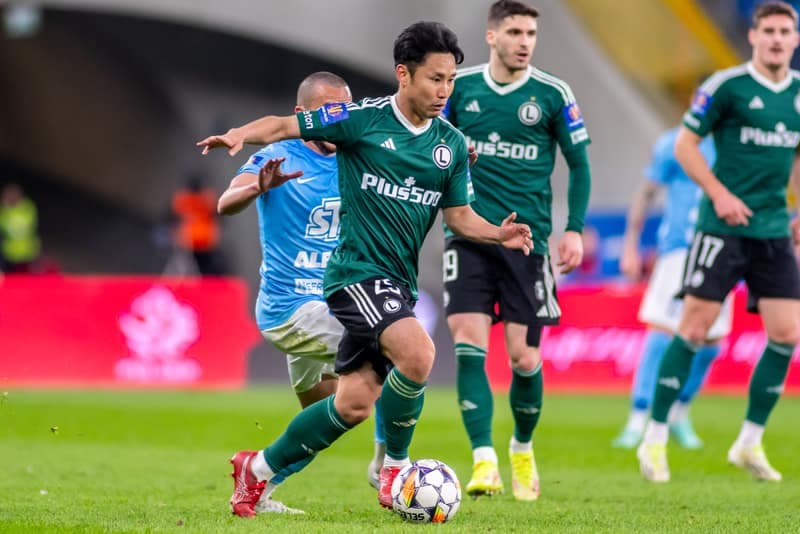 Football. Polish Cup Semi-Final. Ruch Chorzow - Legia Warsaw. 02.04.2025