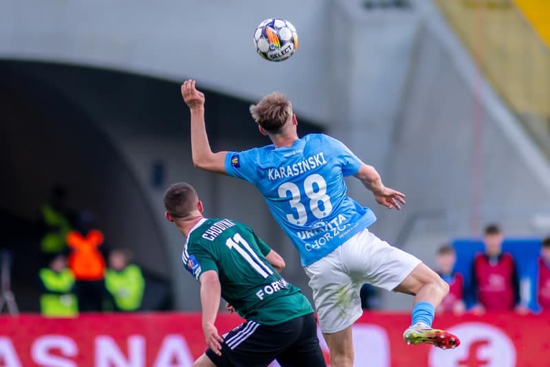 Football. Polish Cup Semi-Final. Ruch Chorzow - Legia Warsaw. 02.04.2025