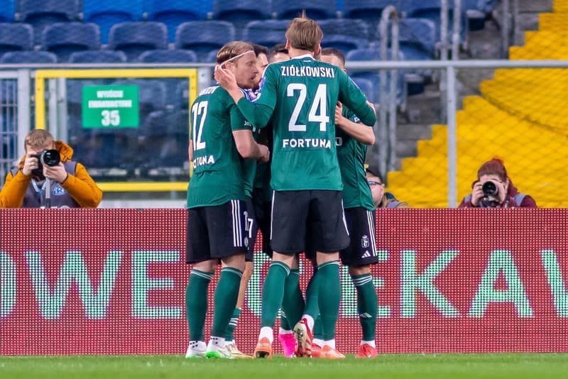 Football. Polish Cup Semi-Final. Ruch Chorzow - Legia Warsaw. 02.04.2025