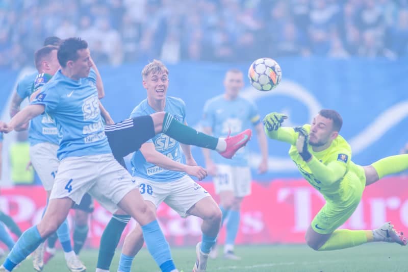 Football. Polish Cup Semi-Final. Ruch Chorzow - Legia Warsaw. 02.04.2025