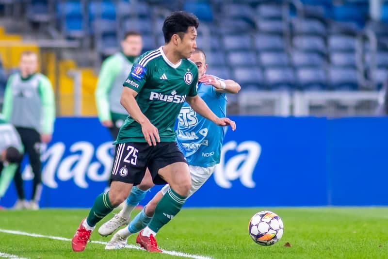 Football. Polish Cup Semi-Final. Ruch Chorzow - Legia Warsaw. 02.04.2025