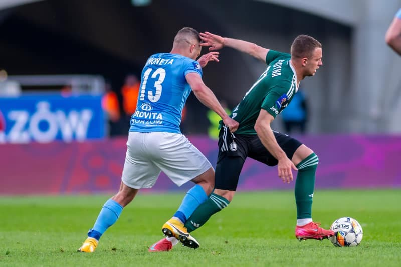Football. Polish Cup Semi-Final. Ruch Chorzow - Legia Warsaw. 02.04.2025