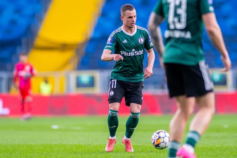 Football. Polish Cup Semi-Final. Ruch Chorzow - Legia Warsaw. 02.04.2025