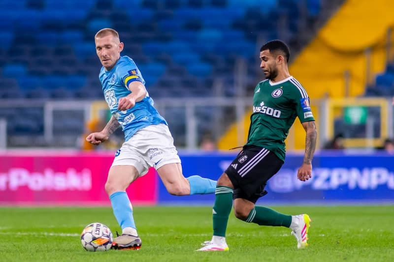 Football. Polish Cup Semi-Final. Ruch Chorzow - Legia Warsaw. 02.04.2025
