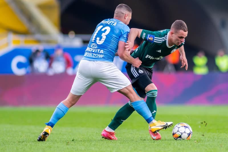 Football. Polish Cup Semi-Final. Ruch Chorzow - Legia Warsaw. 02.04.2025