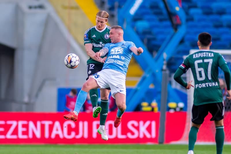 Football. Polish Cup Semi-Final. Ruch Chorzow - Legia Warsaw. 02.04.2025