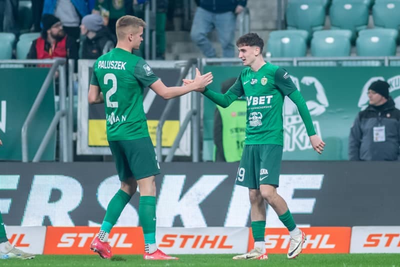 Football. PKO BP Ekstraklasa. Slask Wroclaw - Pogon Szczecin. 07.03.2025