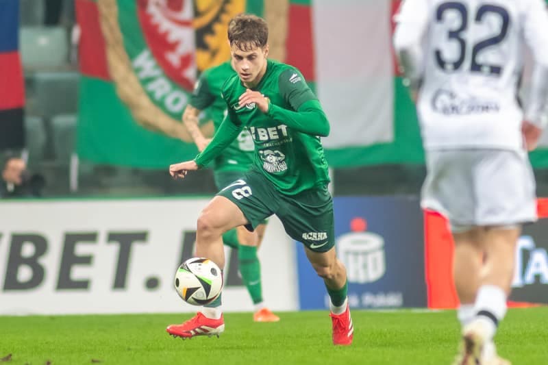 Football. PKO BP Ekstraklasa. Slask Wroclaw - Pogon Szczecin. 07.03.2025