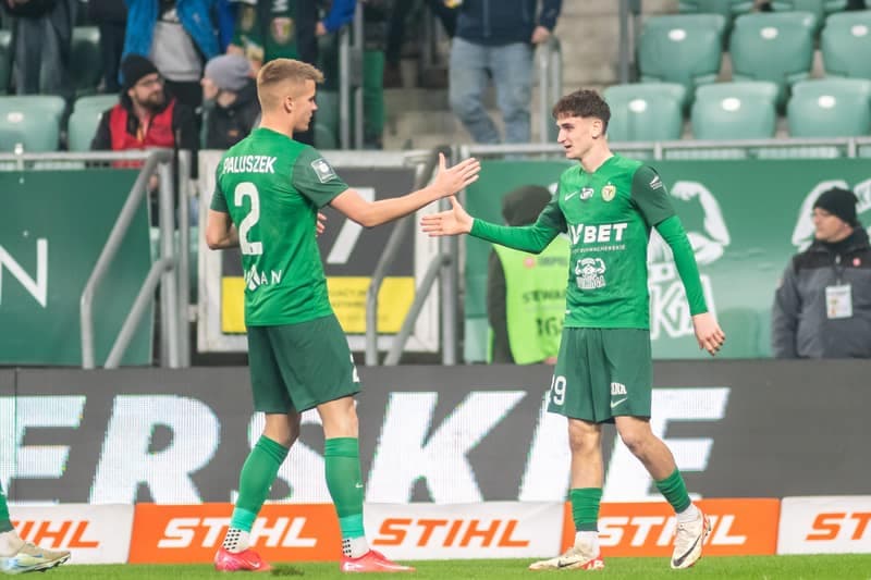 Football. PKO BP Ekstraklasa. Slask Wroclaw - Pogon Szczecin. 07.03.2025
