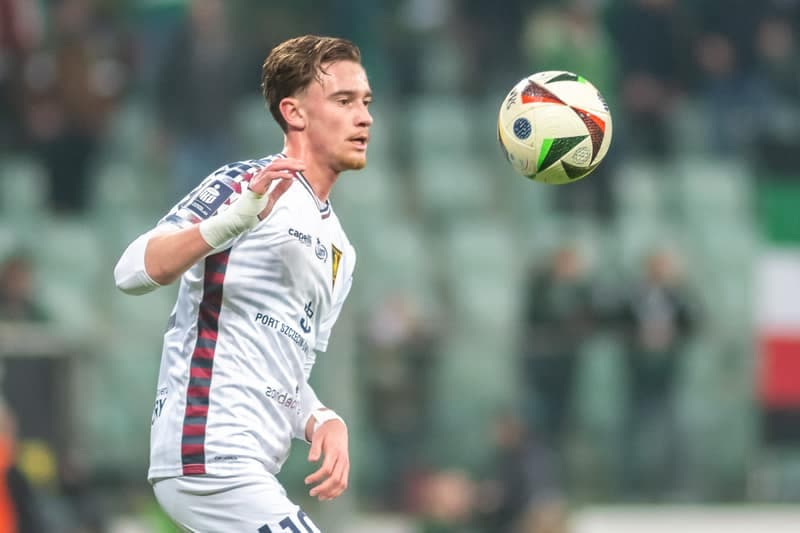 Football. PKO BP Ekstraklasa. Slask Wroclaw - Pogon Szczecin. 07.03.2025
