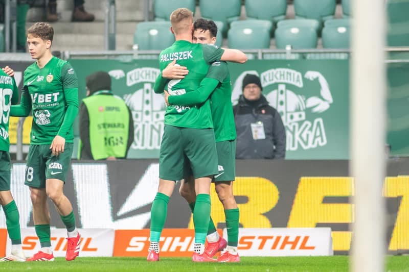 Football. PKO BP Ekstraklasa. Slask Wroclaw - Pogon Szczecin. 07.03.2025