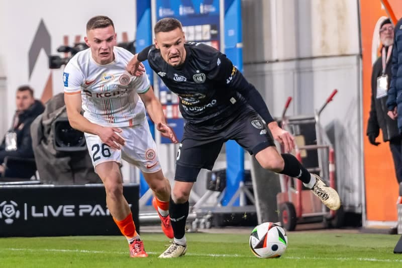 Football. PKO BP Ekstraklasa. Zaglebie Lubin - Piast Gliwice. 01.03.2025
