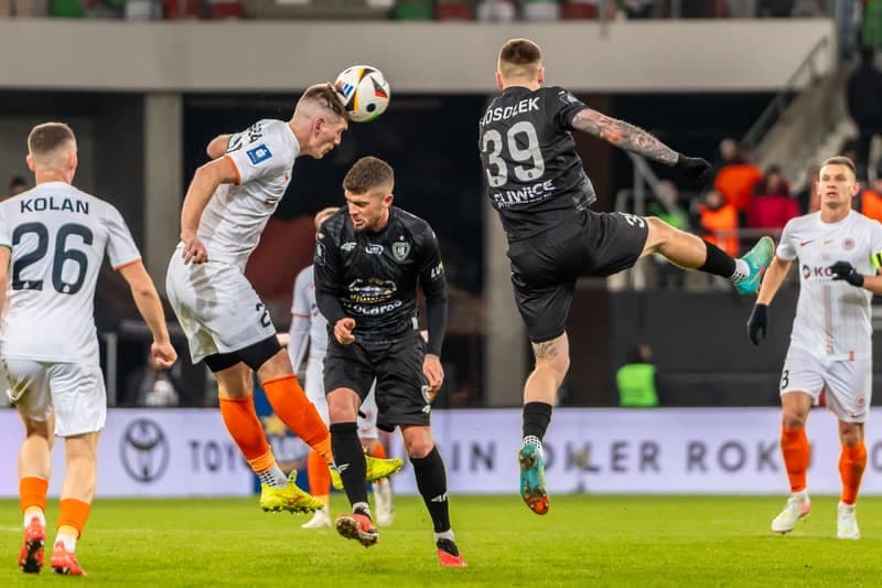 Football. PKO BP Ekstraklasa. Zaglebie Lubin - Piast Gliwice. 01.03.2025