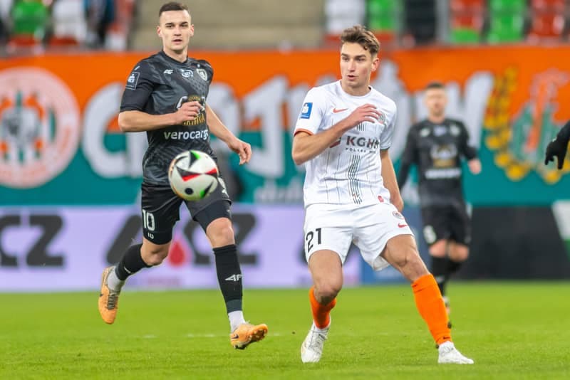 Football. PKO BP Ekstraklasa. Zaglebie Lubin - Piast Gliwice. 01.03.2025