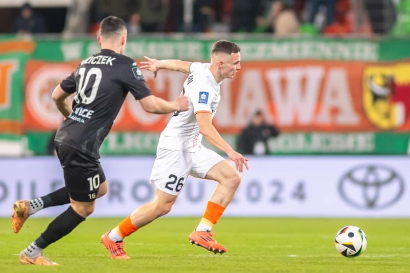 Football. PKO BP Ekstraklasa. Zaglebie Lubin - Piast Gliwice. 01.03.2025