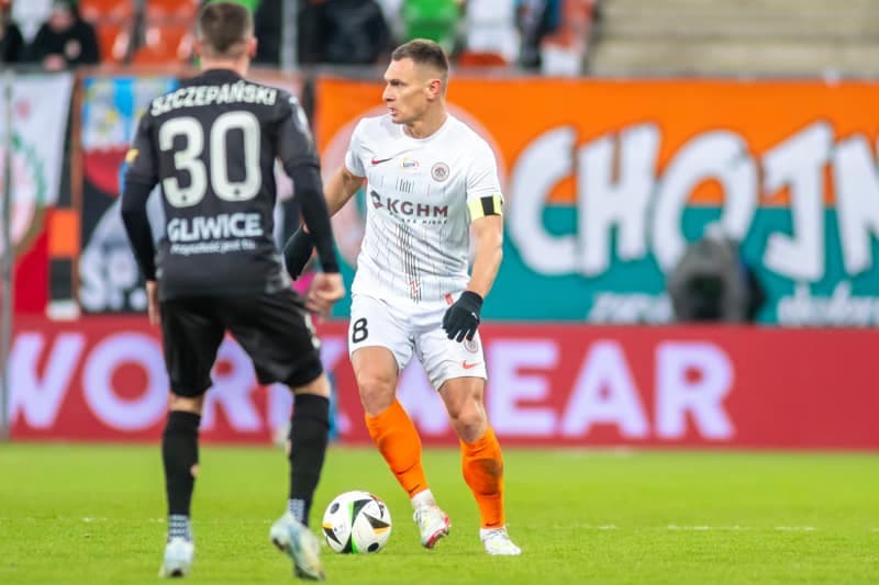 Football. PKO BP Ekstraklasa. Zaglebie Lubin - Piast Gliwice. 01.03.2025